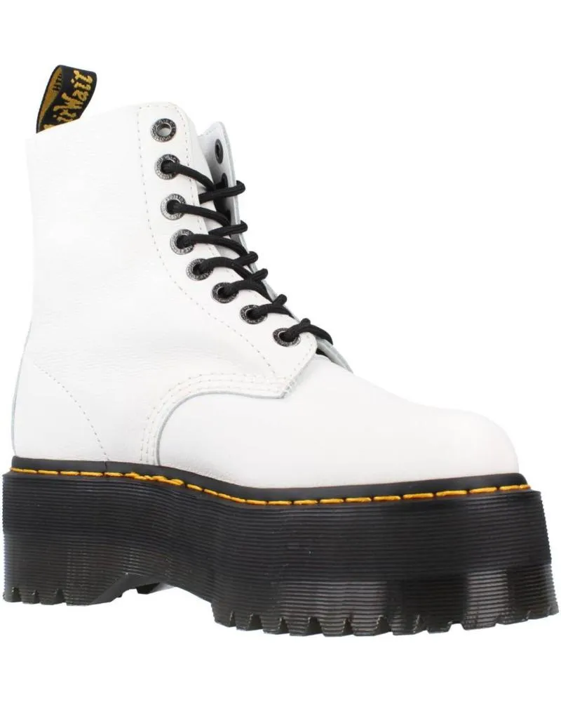 Botines DR MARTENS  de Mujer BOTINES MUJER MODELO PASCAL MAX OPTICAL COLOR BLANCO  WHITE