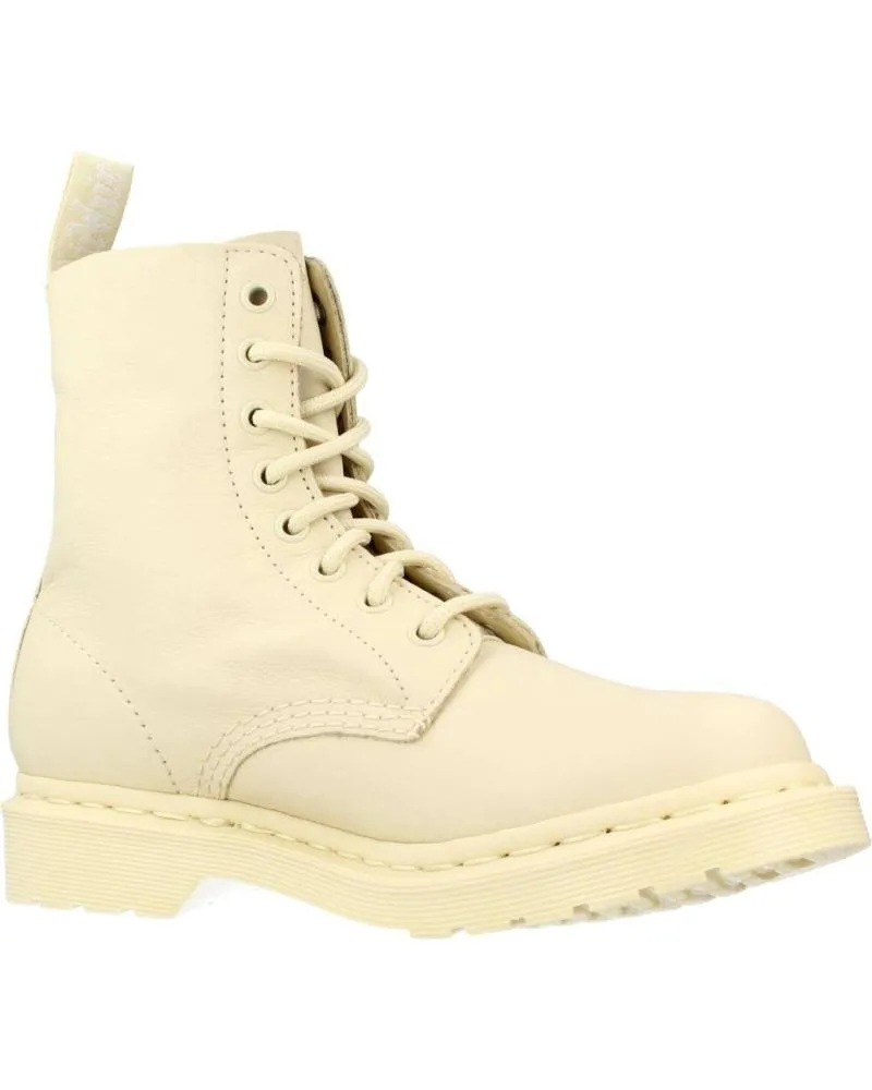 Botines DR MARTENS  de Mujer BOTINES MUJER MODELO PASCAL MONO TOILE CRE COLOR AMARILLO CR  CREAM