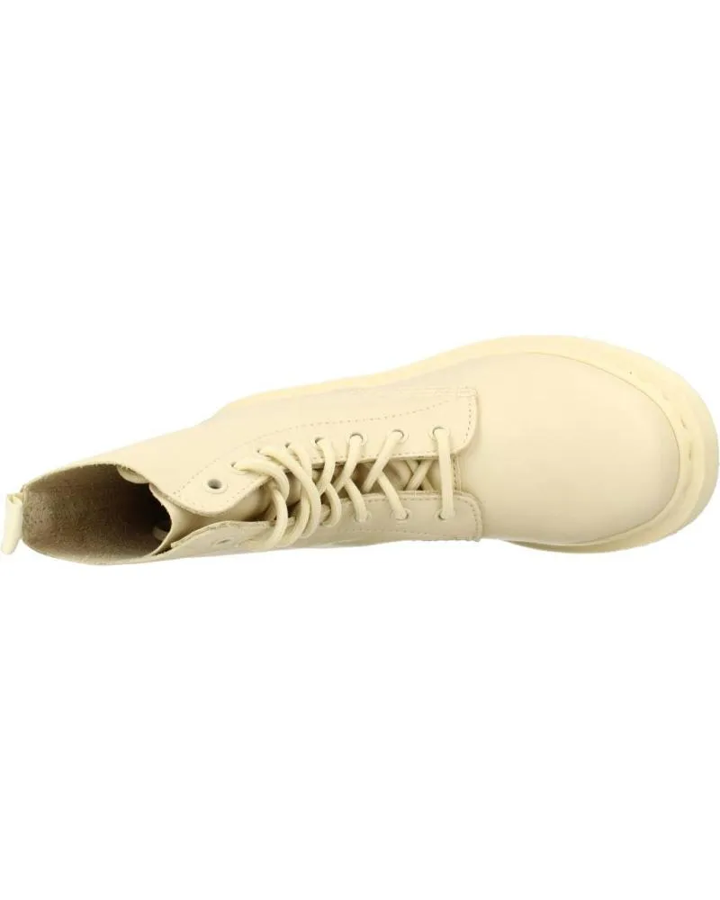 Botines DR MARTENS  de Mujer BOTINES MUJER MODELO PASCAL MONO TOILE CRE COLOR AMARILLO CR  CREAM