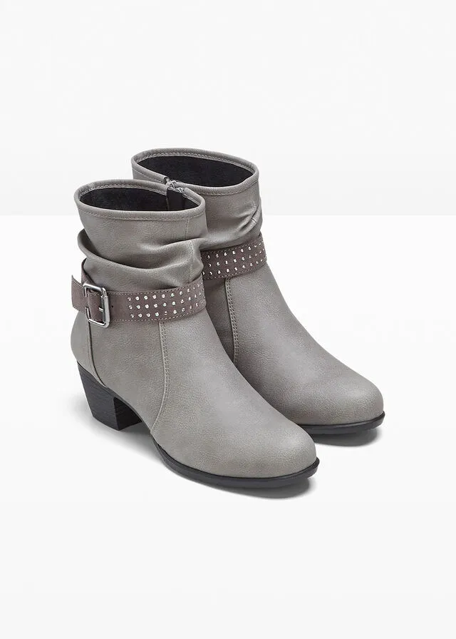 Dark Gray Boots