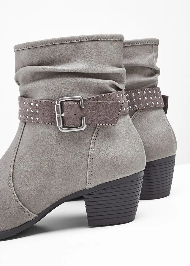 Dark Gray Boots