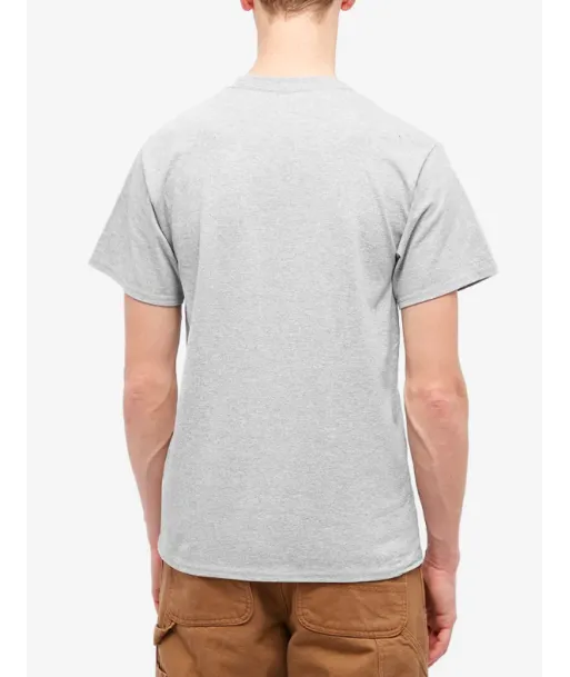 Bronze56k Drum and Ass Gris T-shirt