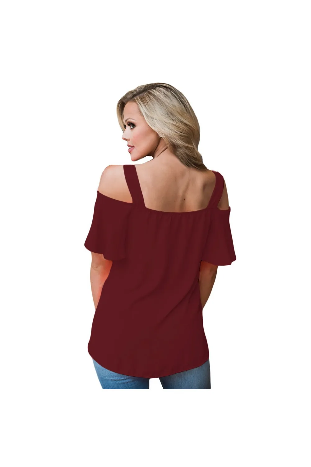 Burgundy top color