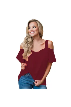 Burgundy top color