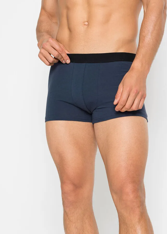 Navy Blue/Black/Dark Red Boxer