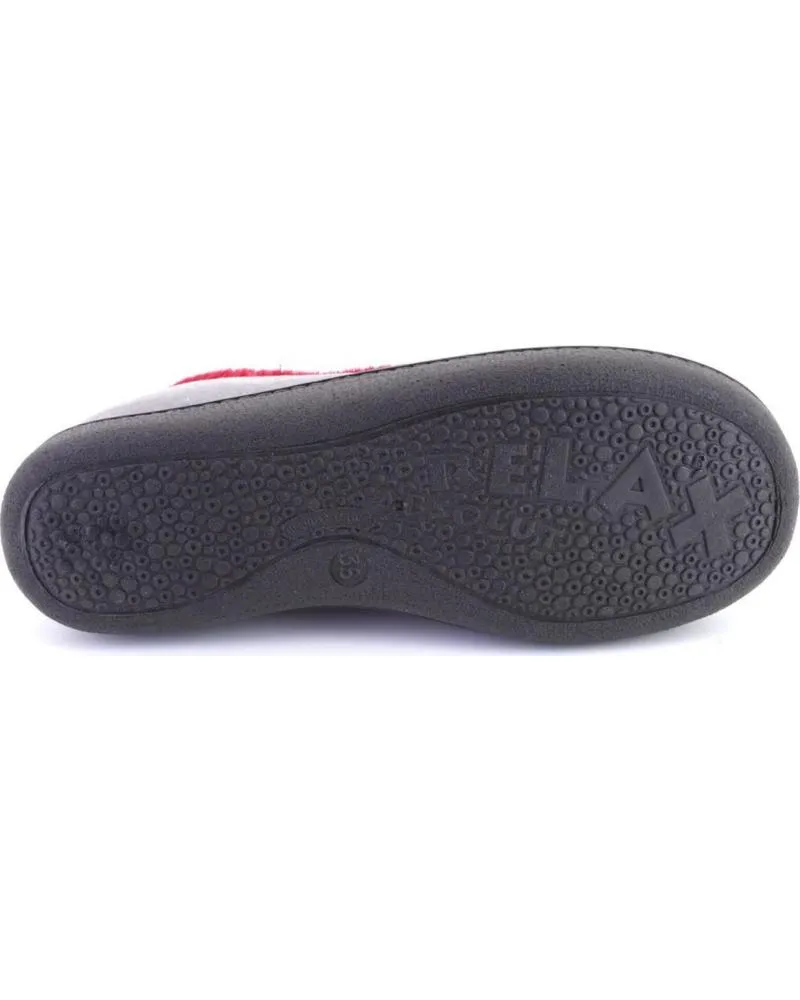 Calzado de casa PLUMAFLEX  de Mujer 12215CAPERUCITA ZAPATILLAS DE CASA DE MUJER  ROJO