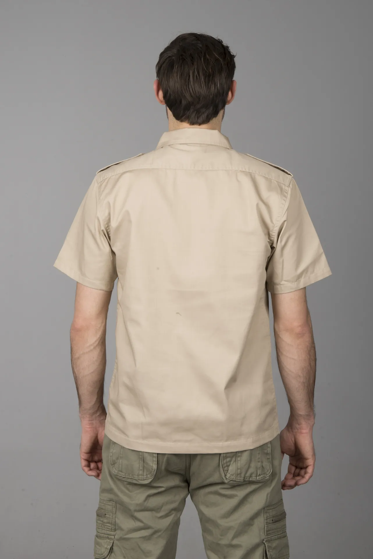 Camisa Brandit US 1/2 Beige