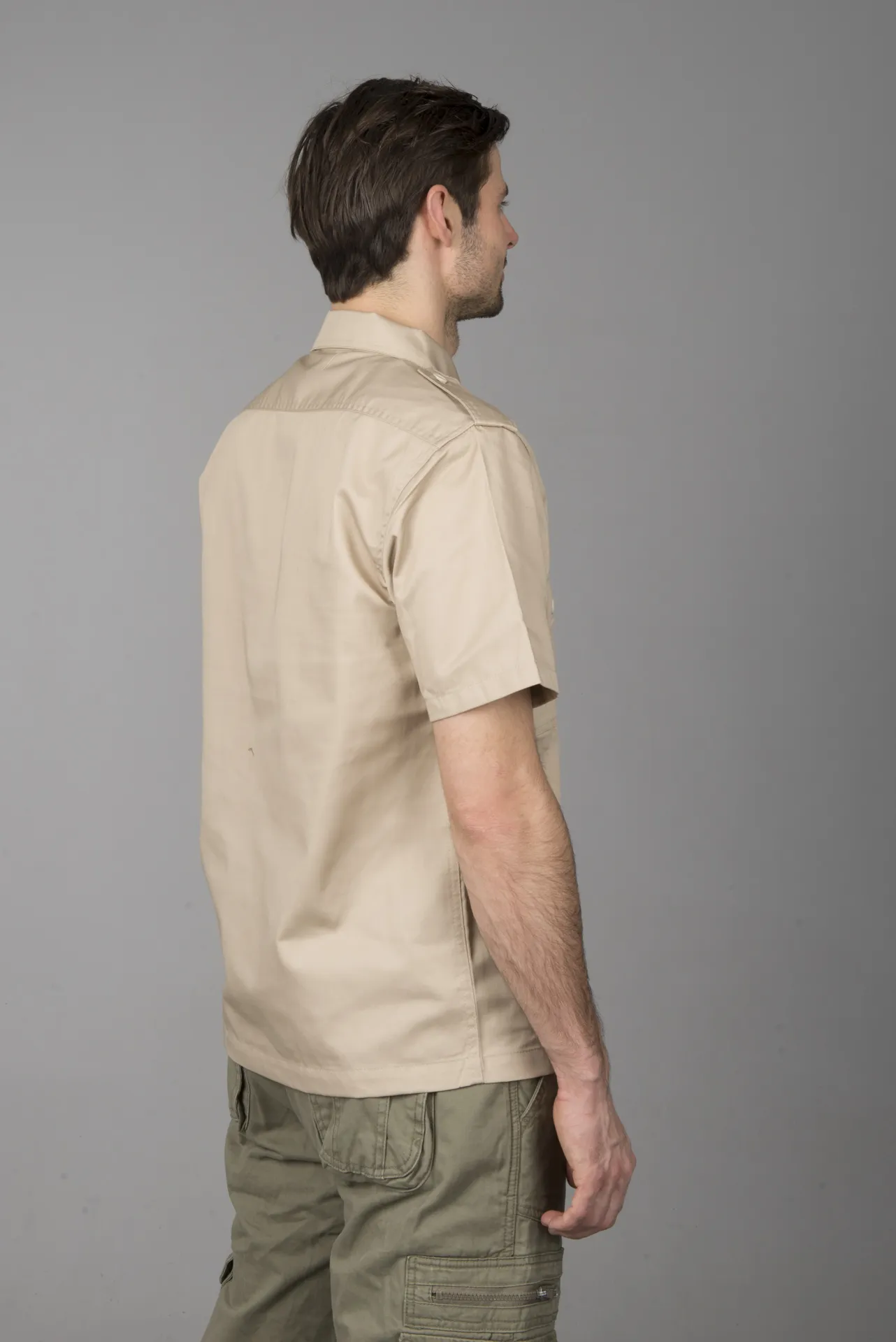 Camisa Brandit US 1/2 Beige