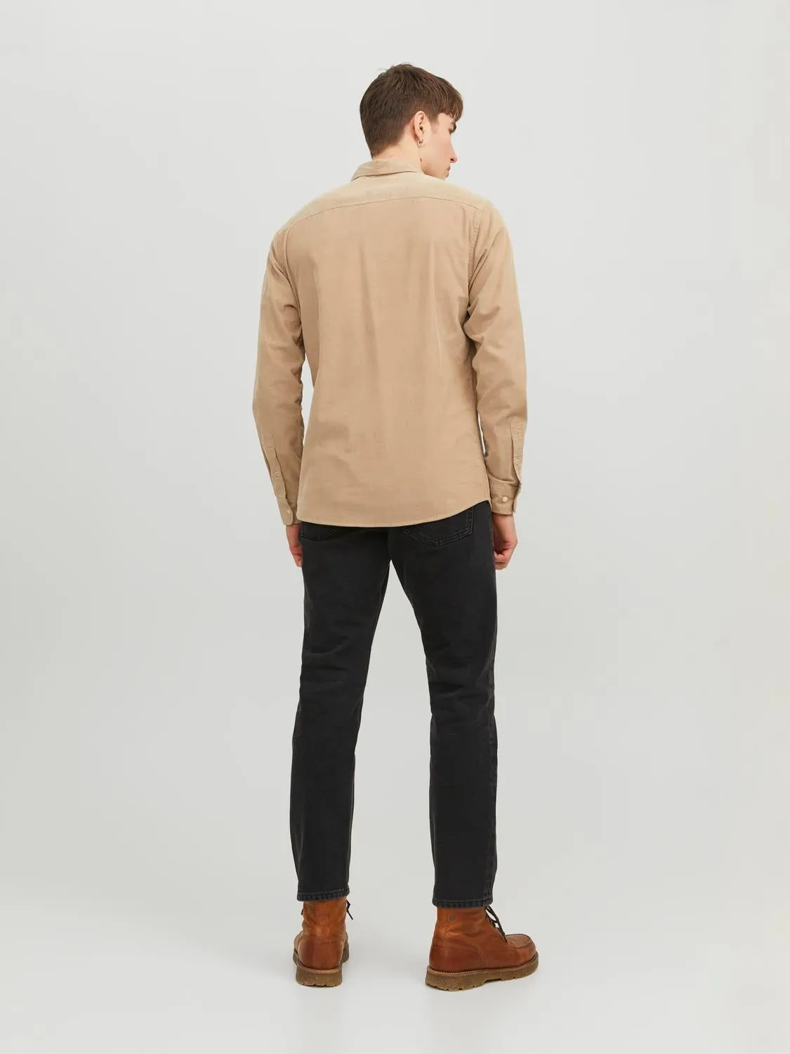 Camisa Corte slim | Beige | Jack & Jones®