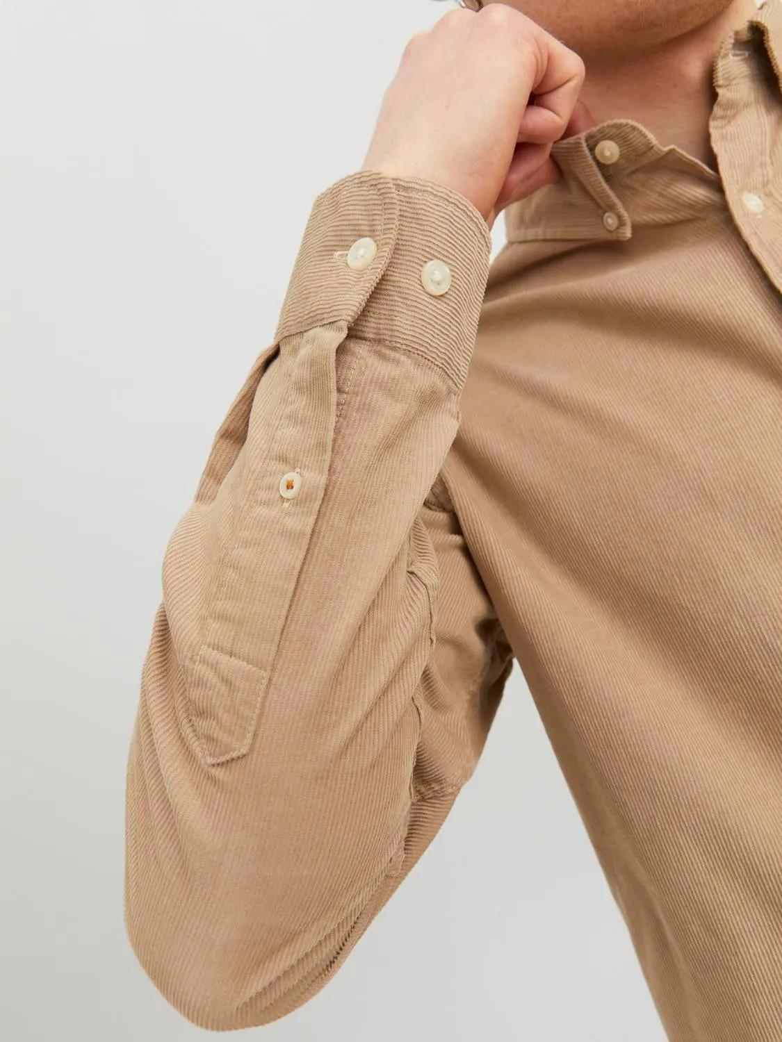 Camisa Corte slim | Beige | Jack & Jones®