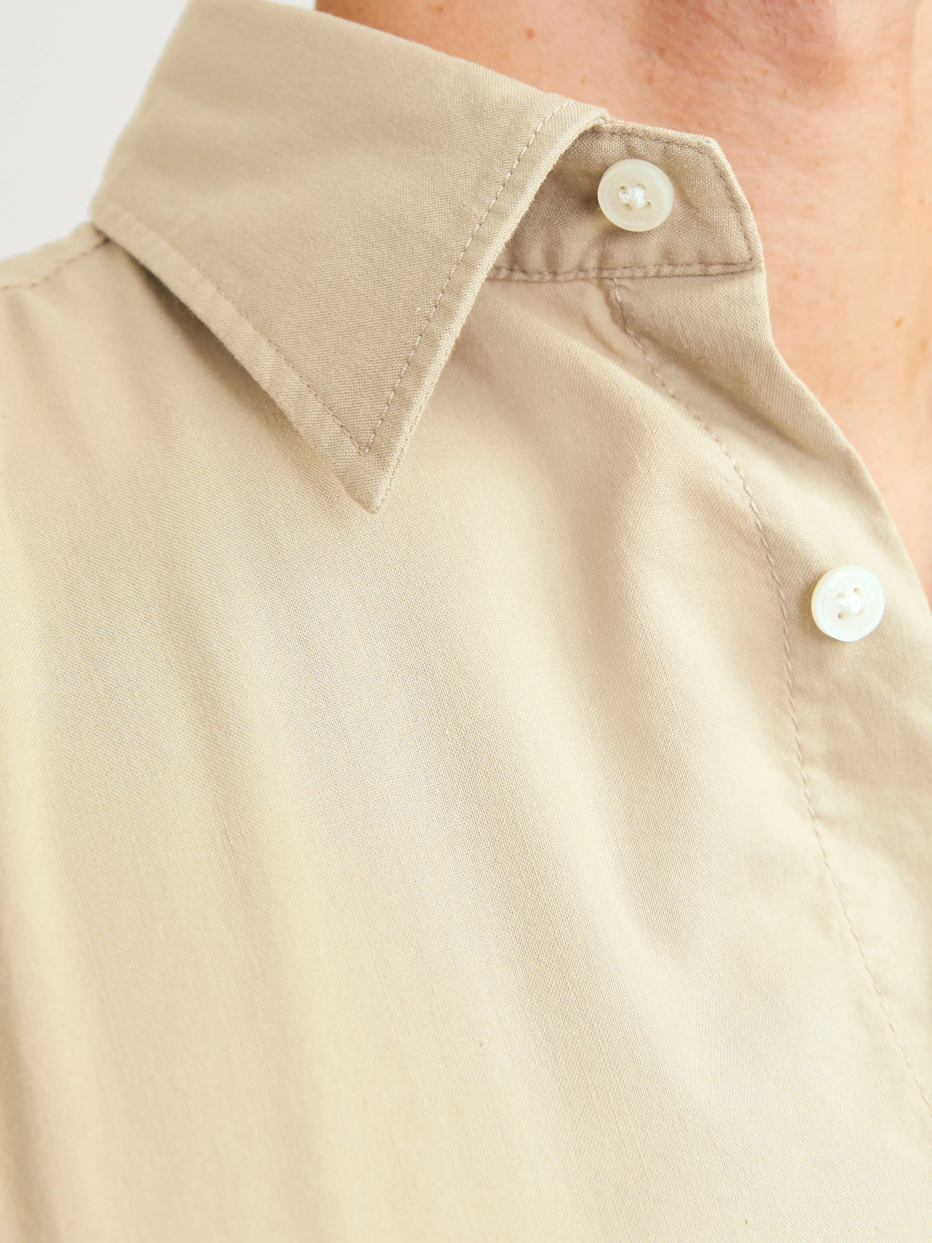 Camisa Corte wide | Beige | Jack & Jones®