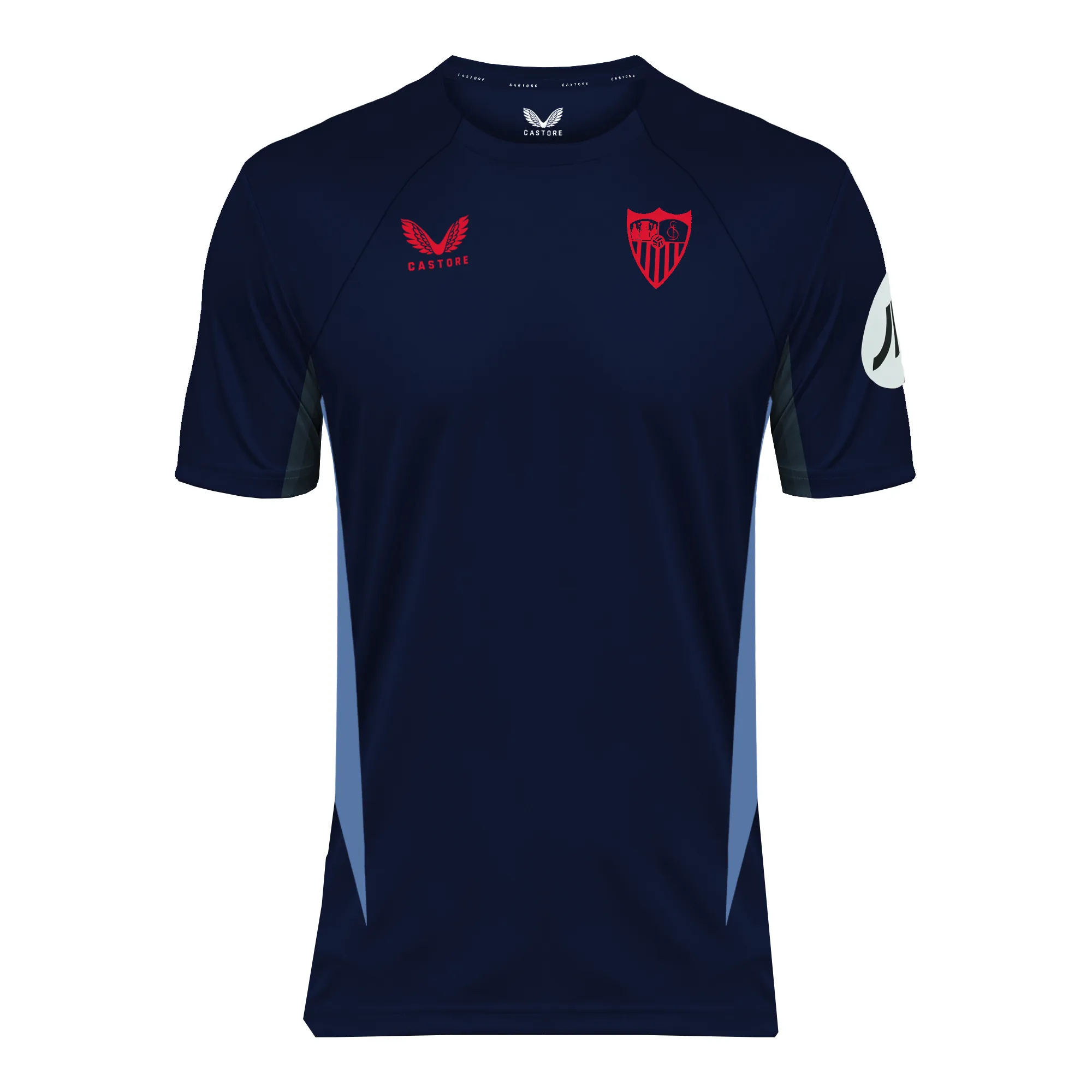 Camiseta azul entrenamiento nio 24/25