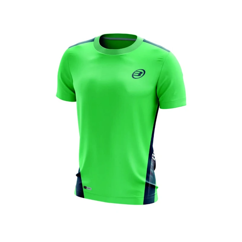 Camiseta Bullpadel Bromo M Verde Fluor