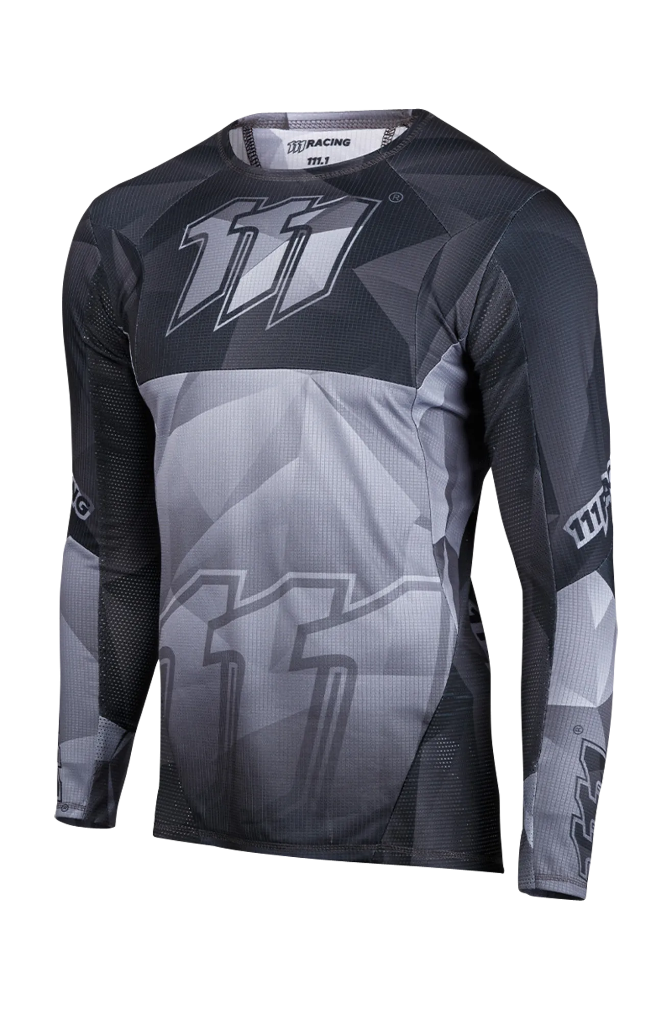 Camiseta de Cross 111Racing 111.1 Gris Trueno 