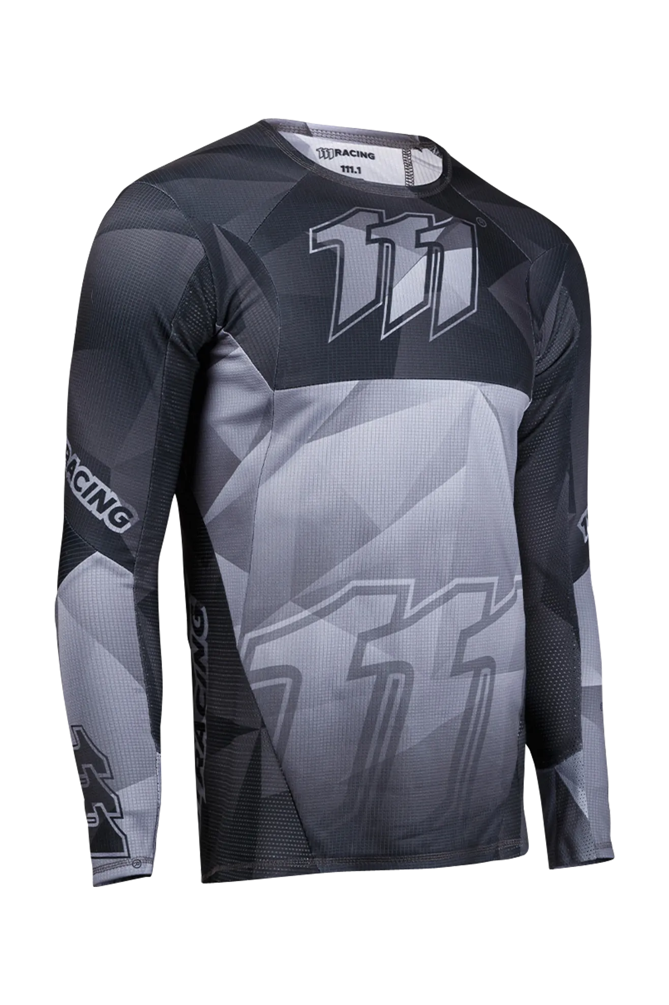 Camiseta de Cross 111Racing 111.1 Gris Trueno 