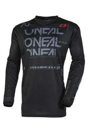 Camiseta de Cross O'Neal Element Negro-Gris 