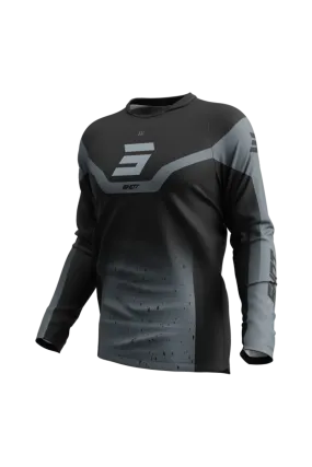 Camiseta de Cross Shot Devo Blast Negro-Gris 