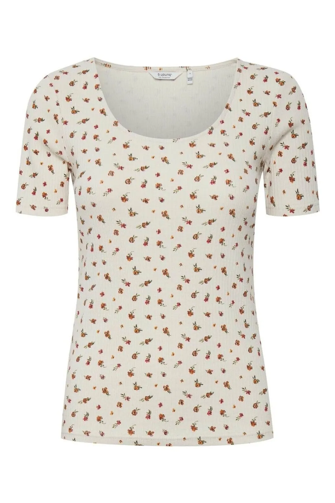 Camiseta estampada Bythilda Beige