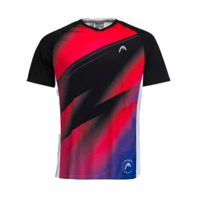 Camiseta Head Play Rojo Print Padel | Head