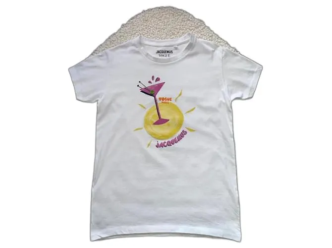 Camiseta Jacquemus X Vogue Talla S Blanco 