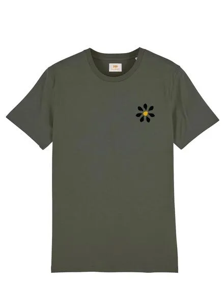 Khaki Rudbeckia T-Shirt for Men and Women