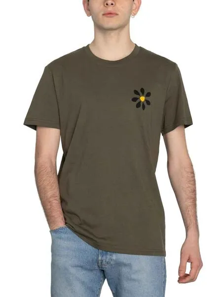 Khaki Rudbeckia T-Shirt for Men and Women