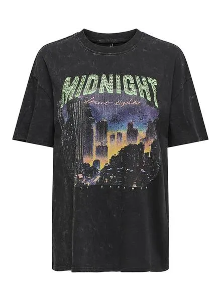 Women's Only Lucca Midnight Black T-Shirt