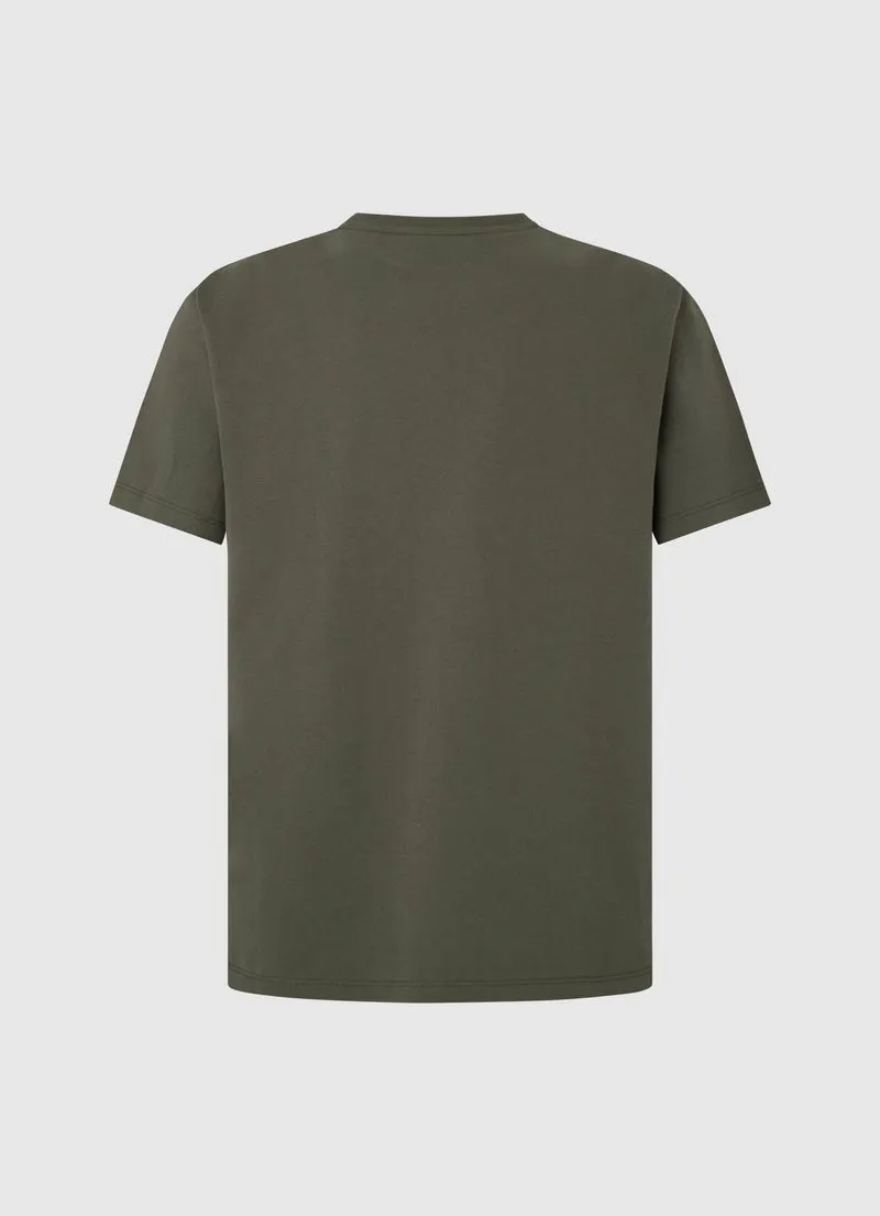 Pepe Jeans Men's Rolf Tee Military Green T-shirt;