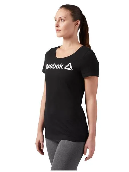 Black Reebok Women's T-shirt