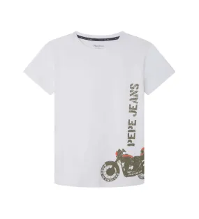 White Robert T-shirt