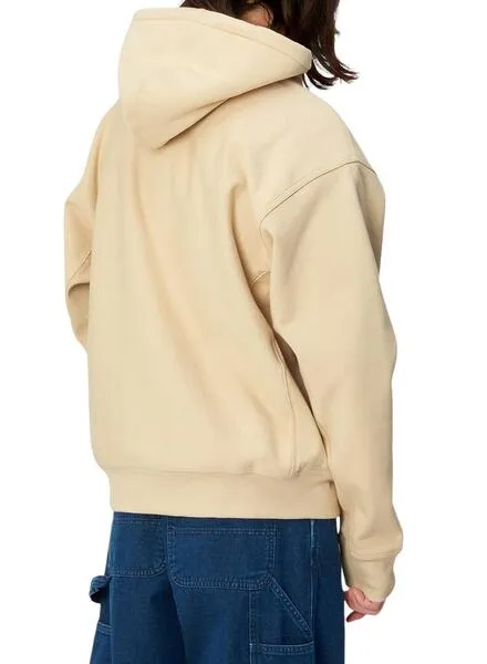 Carhartt American Script Beige Hoodie