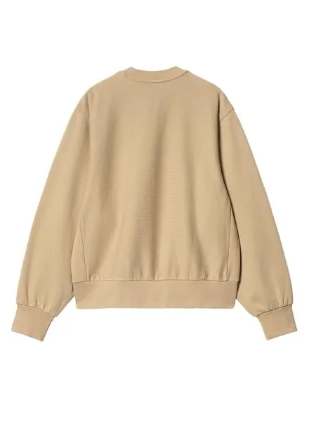 Carhartt American Script Beige Women's Sweatshirt