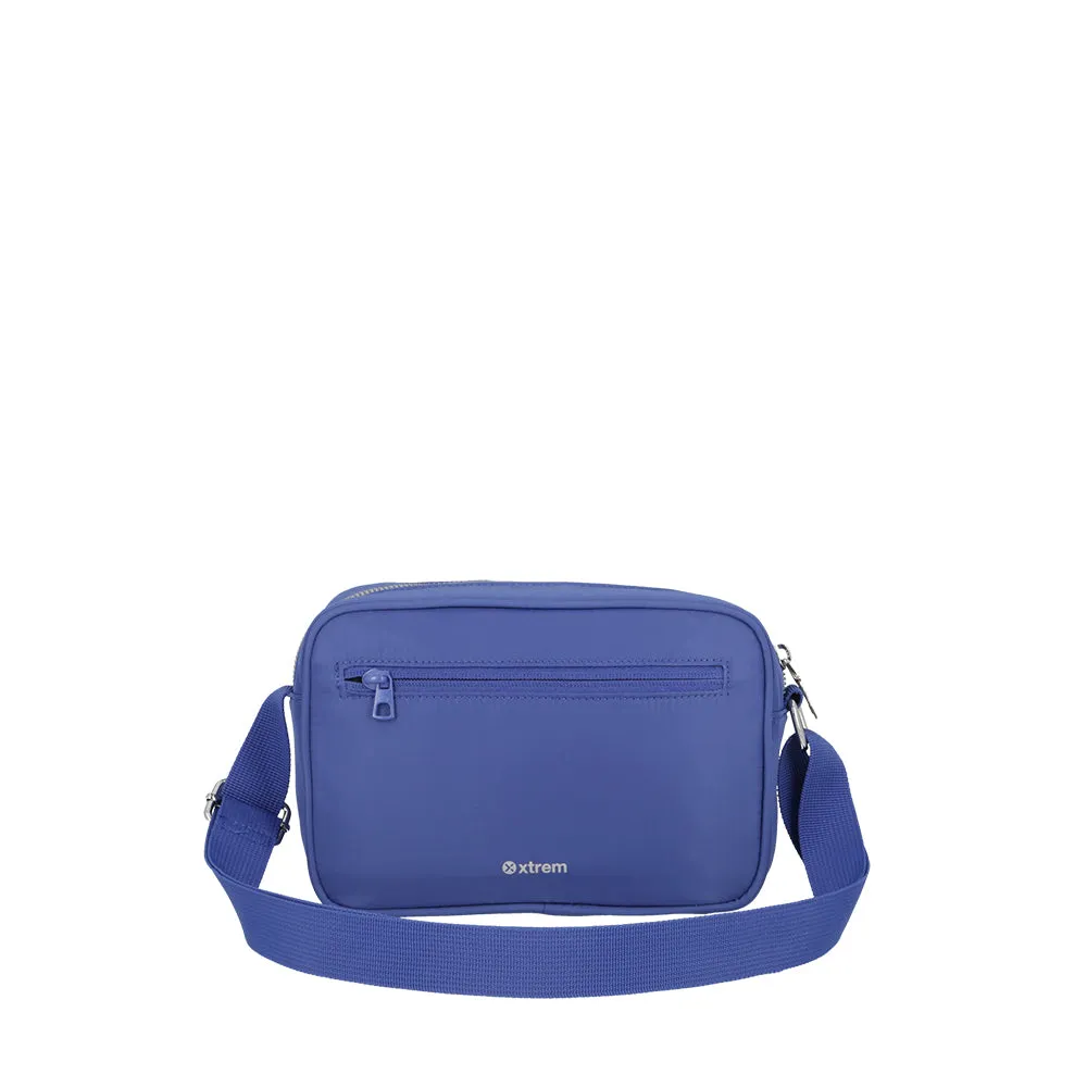 Cartera bandolera Hazel azul S