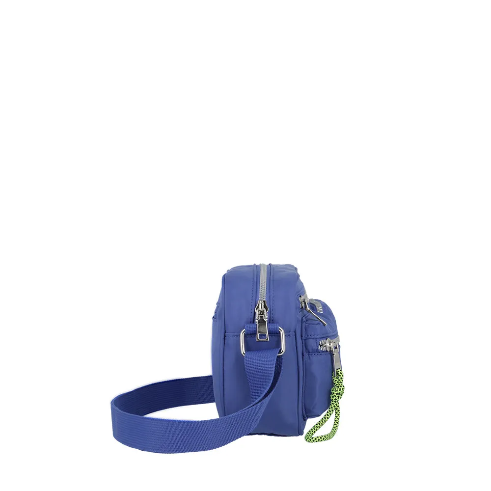 Cartera bandolera Hazel azul S