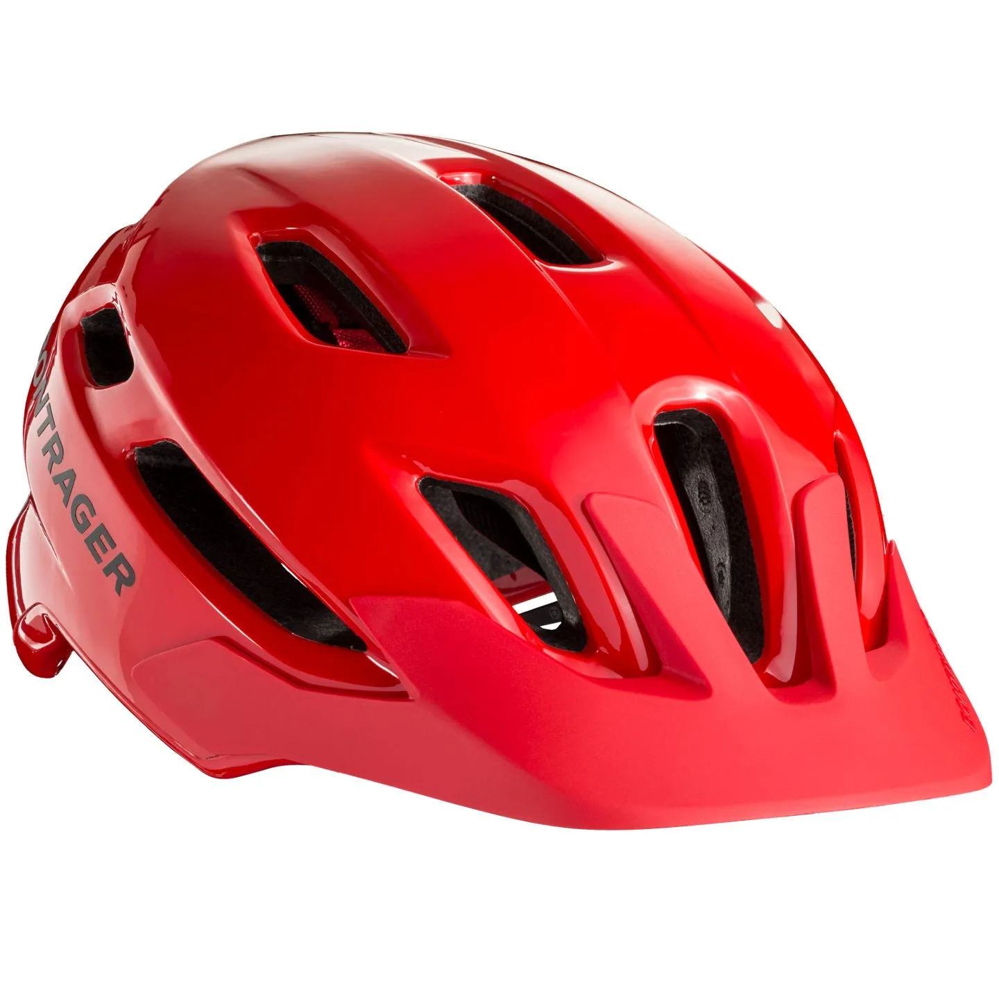 Red Bontrager Quantum Helmet