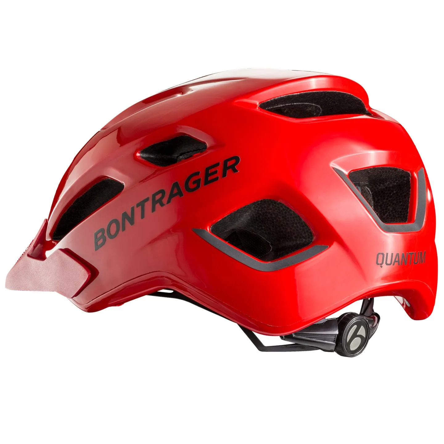 Red Bontrager Quantum Helmet