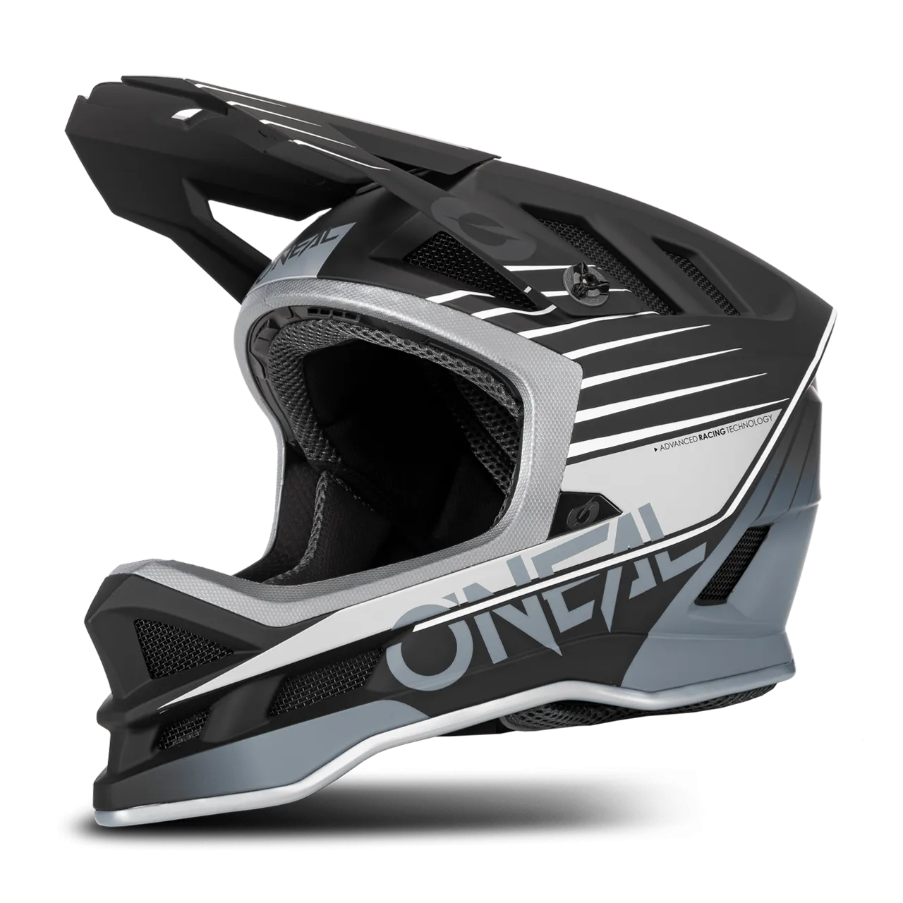 Casco de MTB Downhill O'Neal Blade Polyacrylite Negro-Gris