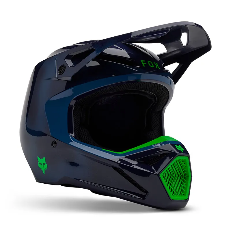 Casco Fox niño V1 Taunt azul