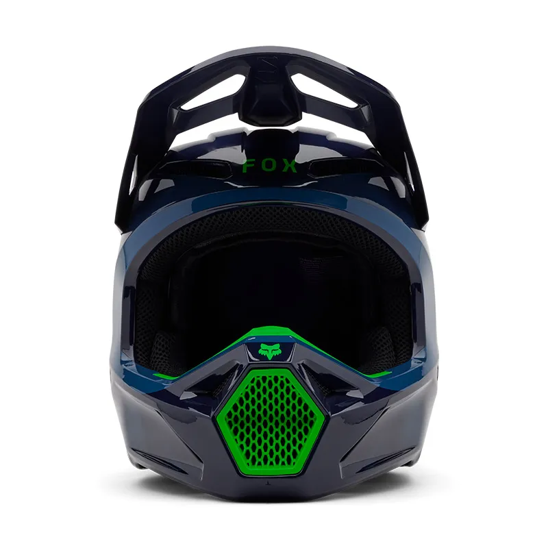 Casco Fox niño V1 Taunt azul