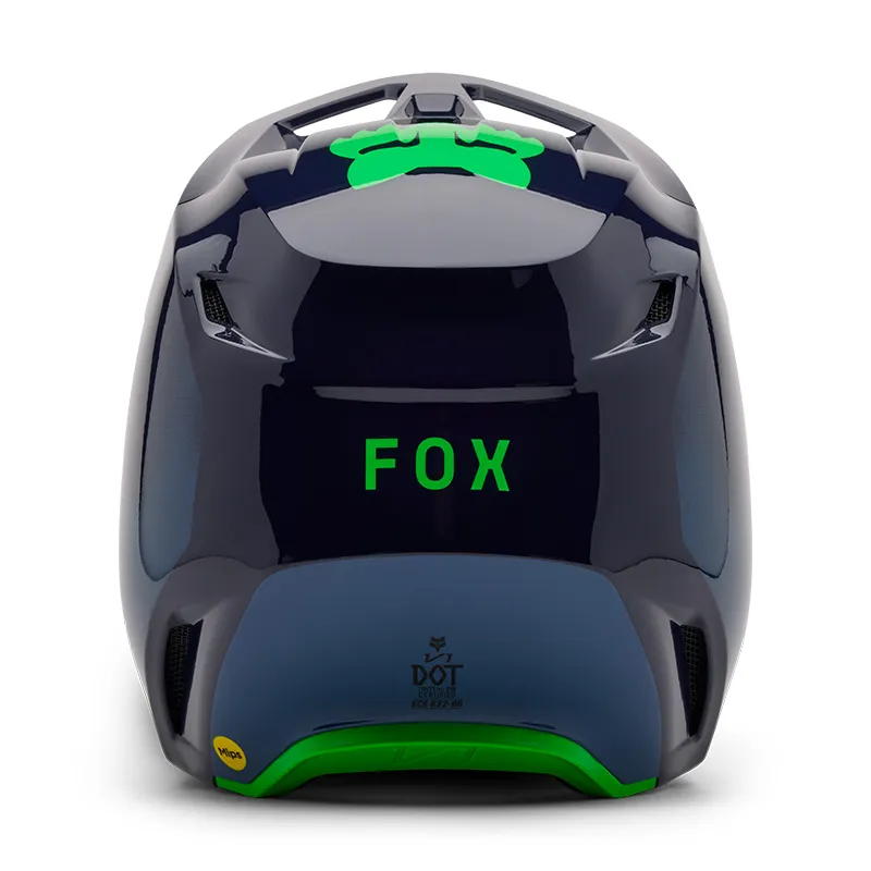 Casco Fox niño V1 Taunt azul