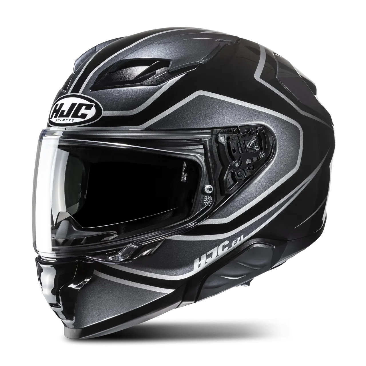 Casco Integral HJC F71 Idle MC5 Negro-Gris 