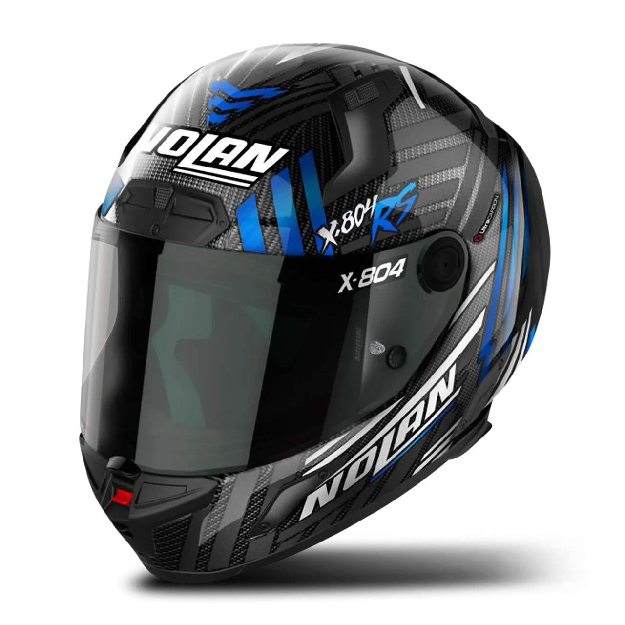 Casco Integral Nolan X-804 RS Ultra Carbon Azul-Gris