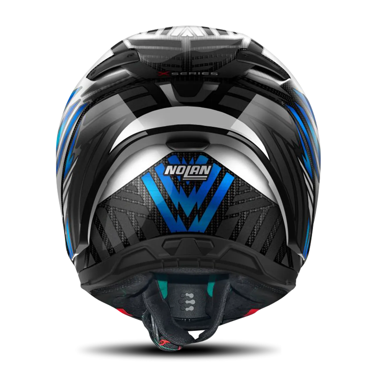 Casco Integral Nolan X-804 RS Ultra Carbon Azul-Gris