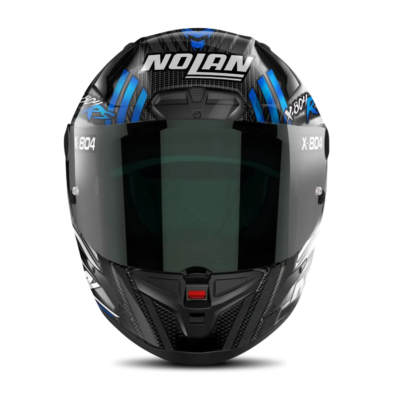 Casco Integral Nolan X-804 RS Ultra Carbon Azul-Gris