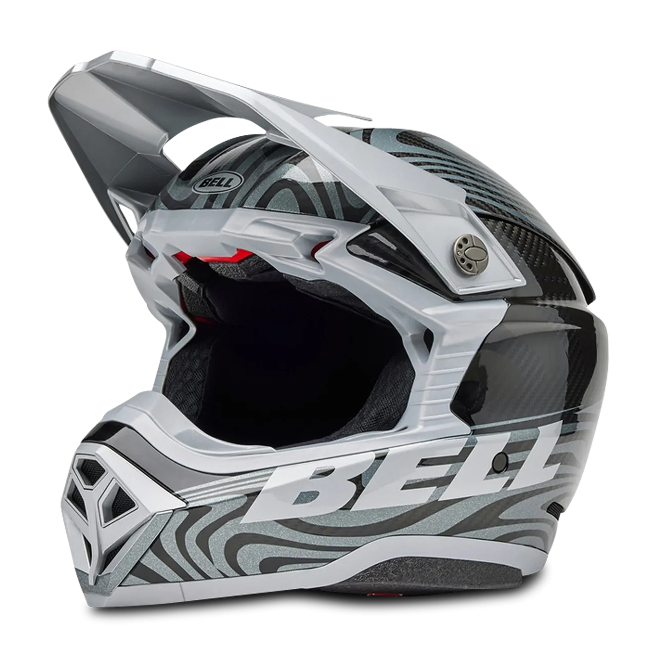 Casco MX Bell Moto-10 Spherical Gris