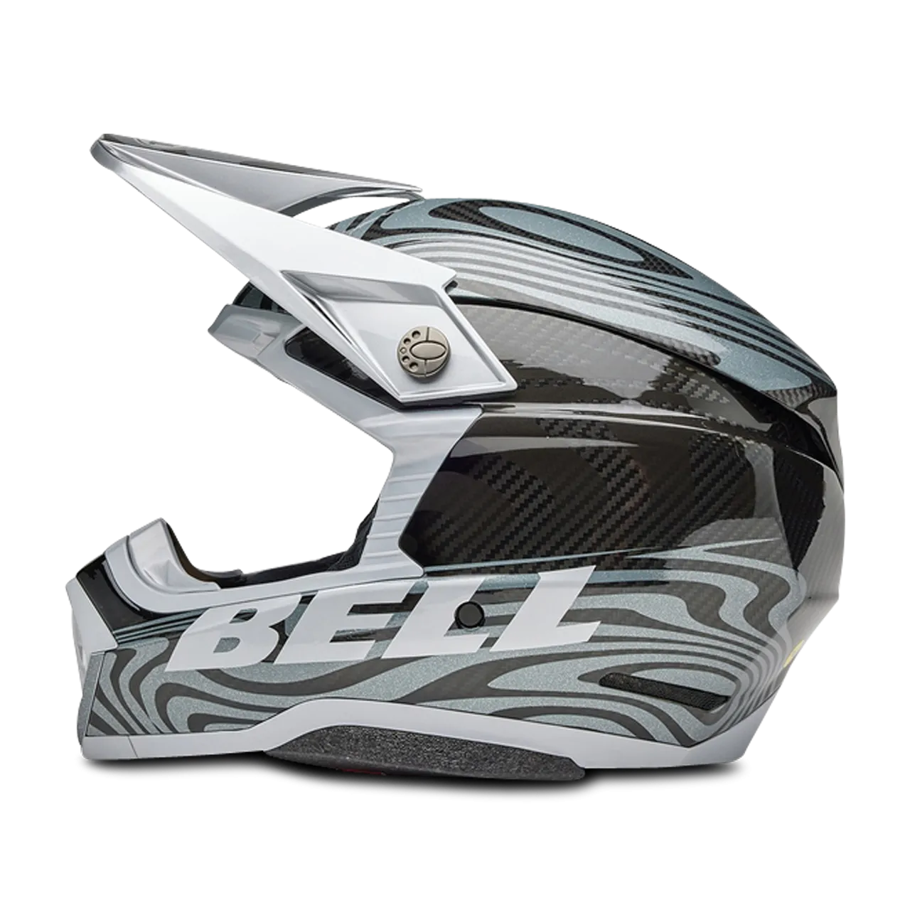 Casco MX Bell Moto-10 Spherical Gris