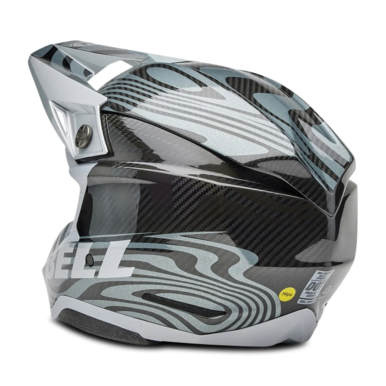 Casco MX Bell Moto-10 Spherical Gris