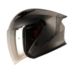 CASCO SHAFT 226 GT GRIS METALIZADO VISOR TRANSPARENTE