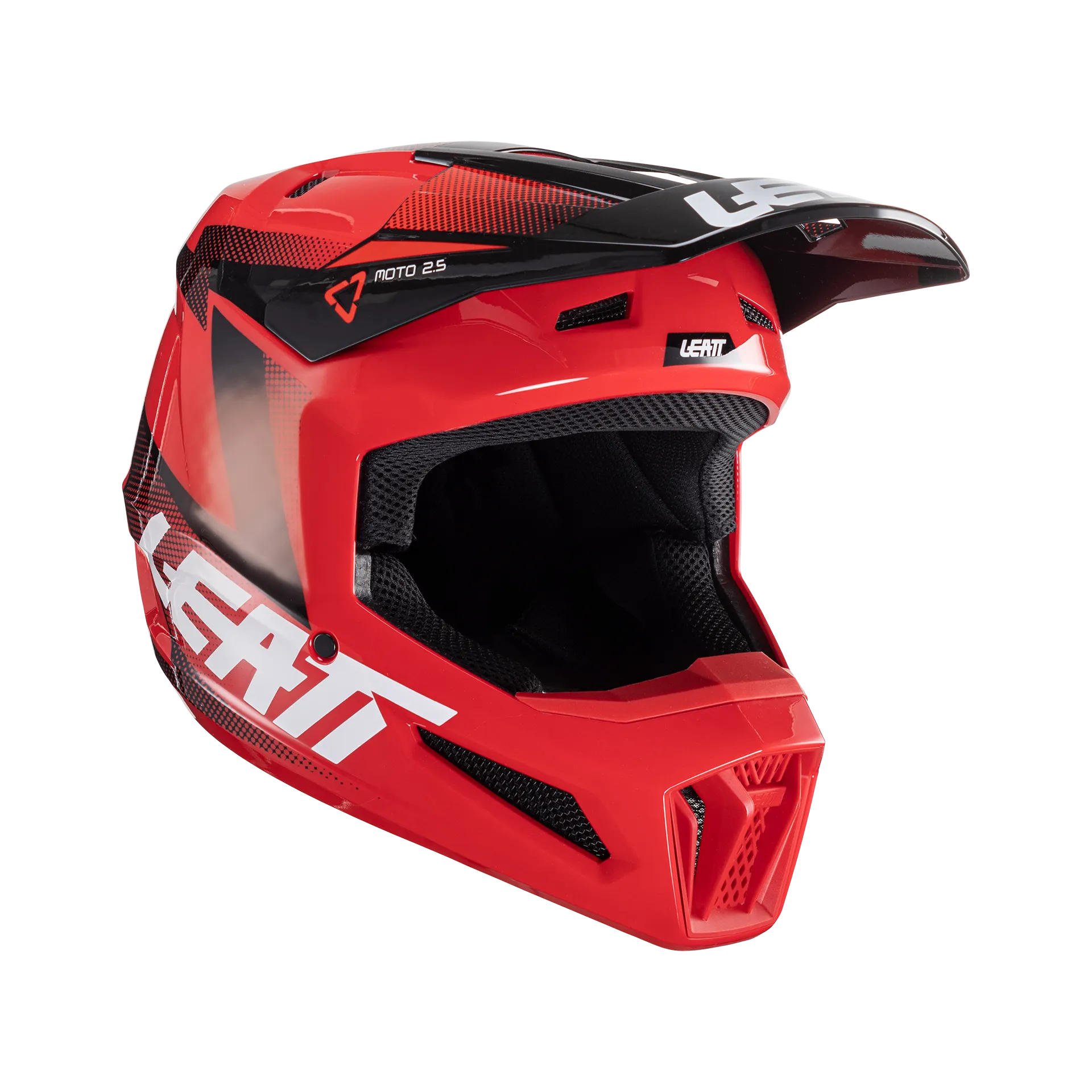 Casco4 de Cross Leatt Moto 2.5 V24 Rojo