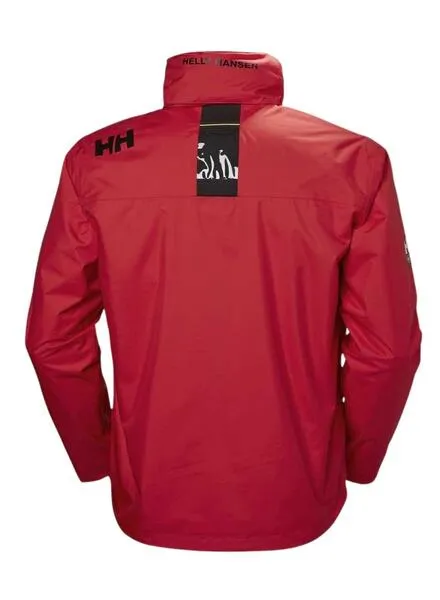 Helly Hansen Crew Midlayer Red Men's Jacket